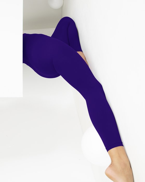 1025 W Purple Footless Tights