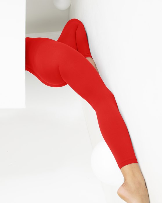 1025 W Scarlet Red Tights