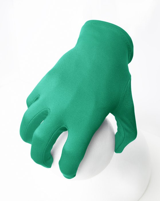 3405 Solid Color Emerald Wrist Gloves