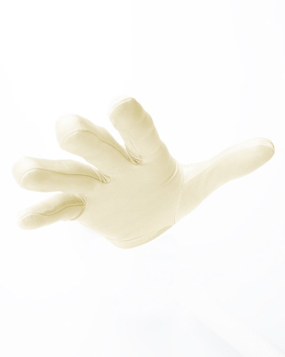 3405 Solid Color Ivory Wrist Gloves