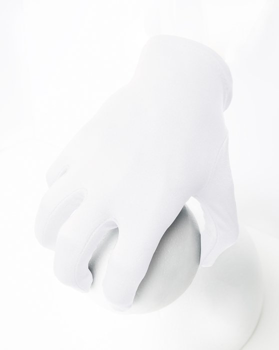 3405 White Wrist Gloves