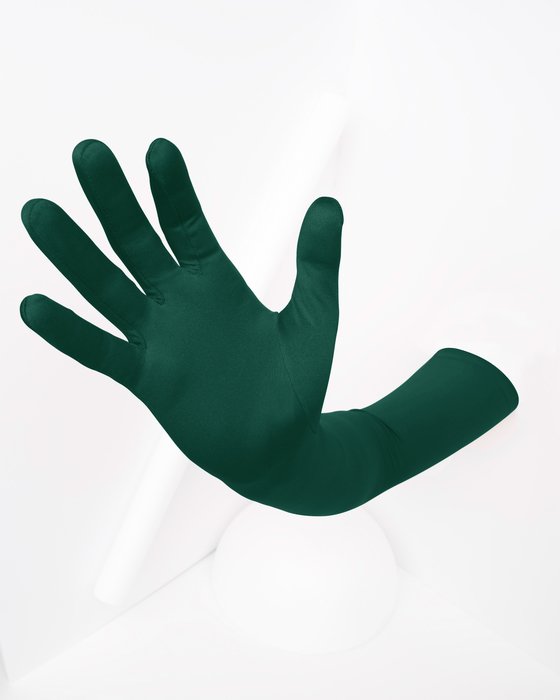 3407 Hunter Green Long Opera Gloves