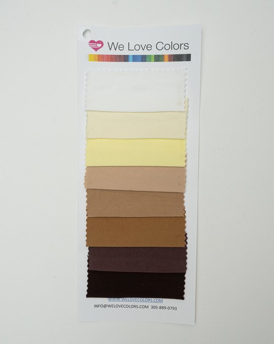 8008 Skin Tones Color Card Welovecolors 12