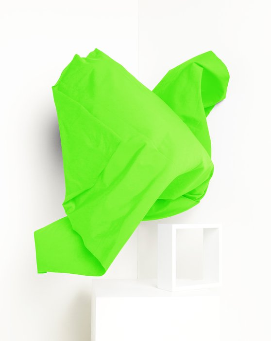 8101 W Neon Green Fabric