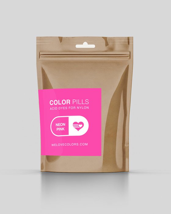 8701 Color Pills Nylon Dye Neon Pink